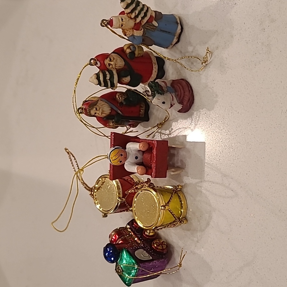Miniature Christmas ornaments